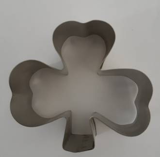 Shamrock Cookie Cutter 3 leaf 20mm